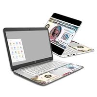 MightySkins Skin Compatible with HP Chromebook 14 (2014) - Monroe Currency | Protective, Durable, and Unique Vinyl Decal wrap Cover | Easy to Apply, Remove, and Change Styles | Made in The USA