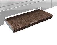 Prest-O-Fit 2-1050 Jumbo Wraparound + Plus RV Step Rug Espresso Brown 23 In. Wide by Prest-O-Fit