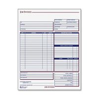 Adams Contractor Form - 100 Sheet(s) - 2 Part - Carbonless - 8.5" x 11.43" Form Size - 1Each