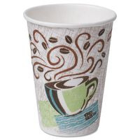 DIX5342W - Dixie Perfectouch Hot Cups, 12 Oz, White, 50/Bag