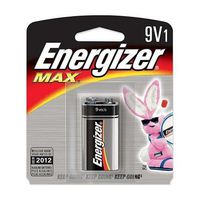 Energizer MAX 9 Volt Alkaline Battery. (8 Each)