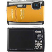 Olympus Stylus Tough-6000 10 MP Waterproof Digital Camera with 3.6x Wide Angle Optical Dual Image Stabilized Zoom and 2.7-Inch LCD (Orange)