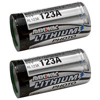 2X Rayovac 123A CR123 RL123A 2/3A 3V Photo Lithium Battery Fast USA Ship