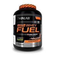 Twinlab 100% Whey Fuel Protein Powder Nutritional Shake, Double Chocolate, 5 Pound