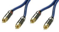 Lindy 37521 2m 75 Ohm Audio Cable, Premium Gold
