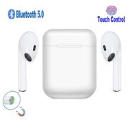 Somlato Wireless Earbuds Bluetooth 5.0 Auto Pairing with Deep Bass Sound Charging Case
