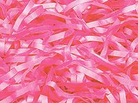 Hot Pink Tissue Paper Shred 1 lb Bag (4 Bags) - WRAPS-4XHP