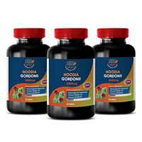 Metabolism Booster and Fat Burner - HOODIA GORDONII 2000 MG - Dietary Supplement - Fat Burner Vitamins for Women - 3 Bottles 180 Tablets