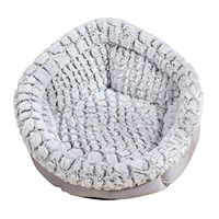Becoler Store Donut Pet Cat Dog Bed, Soft Plush Self Warming Pet Bed IndoorRound Pillow Cuddler Dog Beds Winter