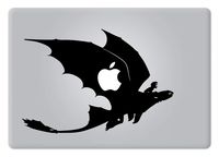 Hiccup And Toothless How to Train Your Dragon Macbook Laptop Decal Vinyl Sticker Apple Mac Air Pro Retina Laptop sticker by DecalPro Designs