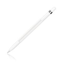 Auxoda Magnetic Sleeve, Soft Silicone Holder Grip with Charging Cap Holder compatibles with iPad Pro Pencil (White)