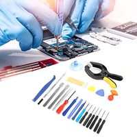 Repair Tool Kit, 22 In 1 With Suction Cup Holder Mobile Phone Notebook Glasses Repair Teardown Screwdriver for Phone Notebook Repair