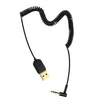 CARUNCOO Bluetooth Receiver AUX for Car/Home Stereo Music Streaming Auto On No Charging Needed - Car Kit Bluetooth Car Kits