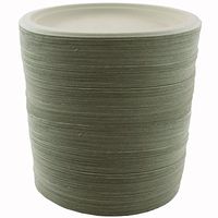 World Centric's Biodegradable and Compostable Wheat Straw 9" Plates (Package of 200)