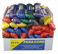 T.W. Evans Cordage 79-599 Para Cord Display - Pack of 35
