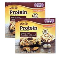 Millville Peanut, Dark Chocolate & Almond Protein Chewy Bars - 10 ct.