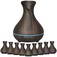 Best Choice Products 400mL Essential Oil Diffuser Quiet Mist Humidifier w/LED Mood Lights, Timer, Auto Shut-Off