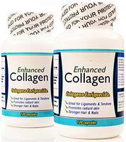 Colageno Hidrolizado en capsulas. Set de 2 frascos. Enriquecido con aminoacidos. para la piel, articulaciones y huesos. 120 capsulas CADA Frasco.Tratamiento completo de alta potencia.
