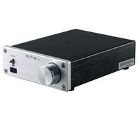 SMSL SA-S3 PRO 30W2 TDA7492PE HIFI Digital Amplifier +SMSL 15V4A Power SUPPLY (SILVER)
