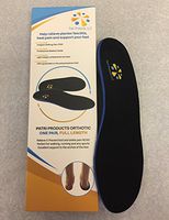 Patri Products Full Length Orthotic Inserts, Arch Supports (1 Pair)- for Men & Women, Provide Great Cushion for Plantar Fasciitis, Heel Spurs, Running, Relieve Your Foot Pain (M(5-5.5)/W(7-7.5))