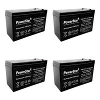 4 Pack - SLA Battery for Cyberpower 12V 7ah 8ah B-613 SLA1075 7.5ah AGM 12 V OLT