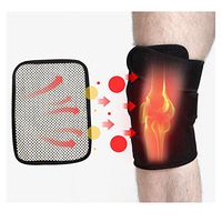 YOGANHJAT Heated Knee Brace Wrap Support, Rechargeable Electric Heating Pad Massage Leg Massager for Knee Joint Muscles Arthritis Injury Pain Relief for Men Women