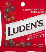 Luden's Cough Drops, Wild Cherry, 20 Drops