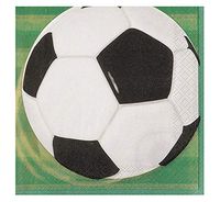 Soccer Party Beverage Napkins, 16ct