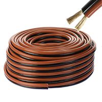 VOODOO 8 True AWG spec Gauge Red Black Zip Wire Cable Power Ground Stranded Car (25 FT)