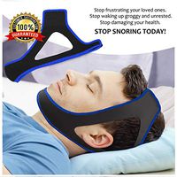 Anti Snoring Snore Chin Strap Large, Anti My Snoring Snore Solution, Anti Snore Snoring Chin Strap Devices for Men Women Kids, Resmed Cpap Supplies Chin Straps, Snore Stopper Chin Strap