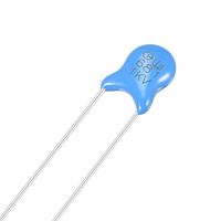 uxcell Ceramic Capacitor Kit 1KV 680PF Disc Capacitors for DIY Electronic Circuit, Pack of 10, Blue