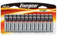 MAX Alkaline Batteries, AA, 24 Batteries/Pack