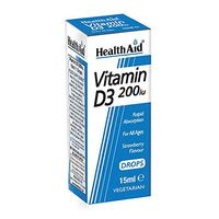 HealthAid Vitamin D3 200iu New 15ml