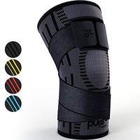 Pure Support Knee Brace Compression Sleeve Support | Patella Stabilizer for Meniscus Tear | Arthritis Pain for Running | Crossfit | Sports | Women | Men