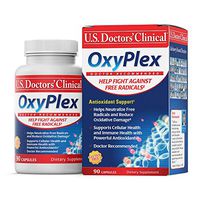 U.S. Doctors' Clinical OxyPlex Antioxidant Supplement for Cellular Health, Free-Radical and Oxidative Damage Defense with Green Tea and Vitamin C (Packaging May Vary) [3 Month Supply – 90 Capsules]