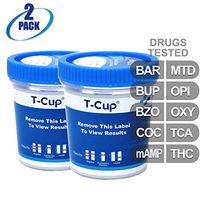 MiCare [2pk] - 10-Panel Multi Drug Test Cup (BAR/BUP/BZO/COC/mAMP/MTD/OPI/OXY/TCA/THC) #MI-TDOA-7104