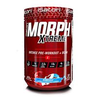 iSatori Morph Xtreme Intense Pre Workout Stimulant + BCAAs - Beta Alanine Powder Creatine Magnapowder Amino Acids Nitric Oxide Supplements - Bombsicle (20 Servings)