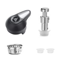 Steam Release Handle, Float Valve Compatible with Instant Pot LUX 3 Qt Qt - Also Including Replacements Parts of Float Valve Gaskets and Anti-Block Shield