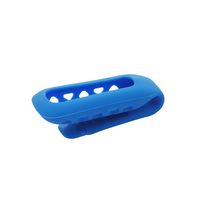 MagiDeal Silicone Replacement Clip Belt Holder Case Cover for Fitbit One Accessory - Blue