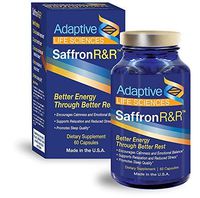 Anxiety and Stress Relief Supplements - Saffron R&R Anti Anxiety Pills. Natural Anxiety Relief & Mood Support Promoting Relaxtion, Calmness and Emotional Balance. Keto Friendly 60 Capsules