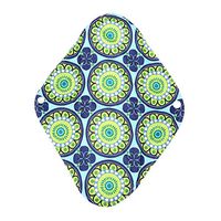 Reusable Washable Panty Liner Bamboo Charcoal Cloth Mama Sanitary Menstrual Pad - Bladder Support & Incontinence Pads - 9 Pack Pads (WSD7)