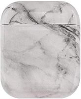 PHEZEN AirPods Case,Case for AirPods 2 & 1 Marble Case Cover,Women Girls Retro Marble Design Hard Shell Protective Hard Case Cover for AirPods 2 & 1 Earphone,White
