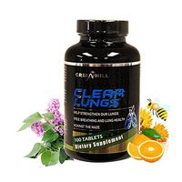 GREENHILL Clear Lungs 100 Count, Help Strengthen Lungs and Free Breathing