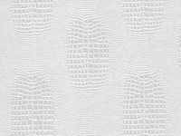 Pack of 1, White Embossed Alligator 18" x 833' Full Ream Roll Gift Wrap for Holiday, Party, Kids' Birthday, Wedding & Special Occasion Packaging