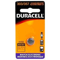 Duracell DL303/357BPK Watch/Electronic Battery, Pocket Tray