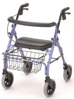 Nova Cruiser Deluxe Rolling Walker Purple 300 lb Capacity