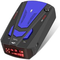 Romatpretty Laser Radar Detector,City/Highway Mode 360 Degree Detection Radar Detectors,with Led Display,Voice Alert and Car Speed Alarm System,Laser Eye,for Cars.