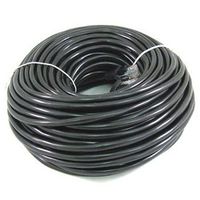 Cable N Wireless 100 ft 30 M Hi-Speed CAT5 CAT5e LAN Network Ethernet Cable (Black)