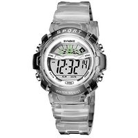 Fxbar, Children Digital Sports Watch LED Screen Bracelet Watches Automatic Watch (Gray)