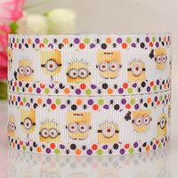 10 Yards7/8"22mm popular Minion catoon Printed Gift Grosgrain Ribbon